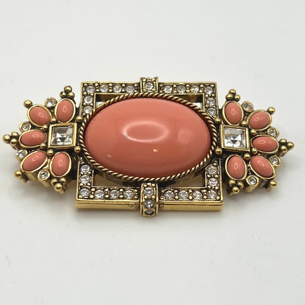 Elizabeth Taylor for Avon Coral Sea Brooch